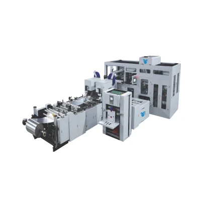  Non Woven Food Delivery Bag /Ice Cooler Bag/Takeaway Bag/Thermal Insulated Bag Making Machine with Handle Online
