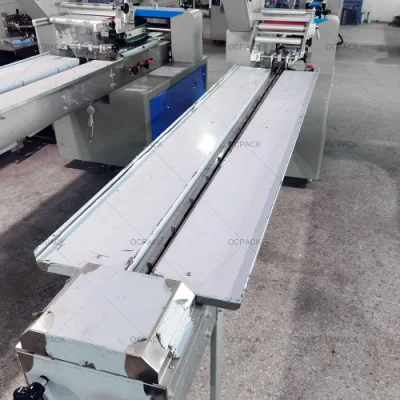 Factory Horizontal Type Biscuit Cookie Small Cake Flow Pack Packaging Machine Price