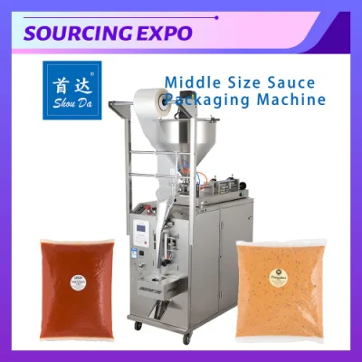  Automatic Jelly Stick Packaging Ice Pop Ice Lolly Stick Packing Machine Liquid Sachet Milk Soy Sauce Bag Filling Packing Machine