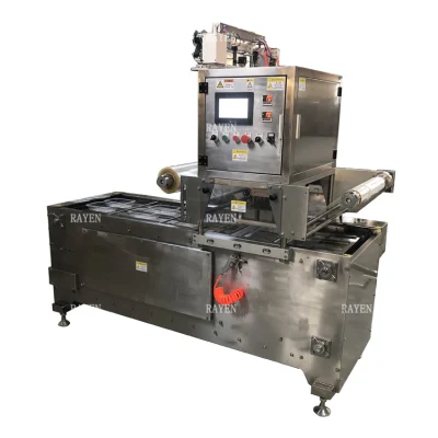 Automatic Control Plastic Meat Box Bowl Map Sealing Machine