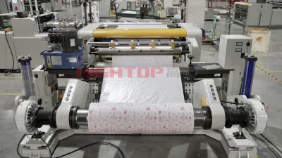 Factory Price Mg Paper Hamburger Paper Food Packaging Paper Cutting Machine with Color Sensor