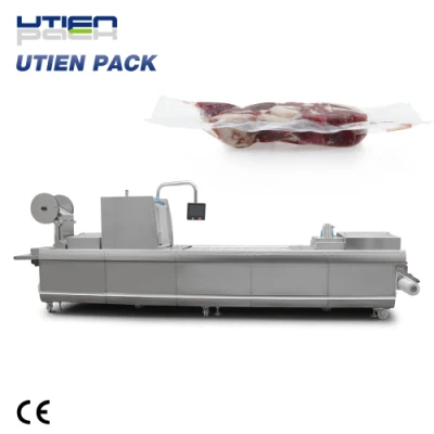 Automatic Plastic Thermoform Vacuum Packing Machine for Food
