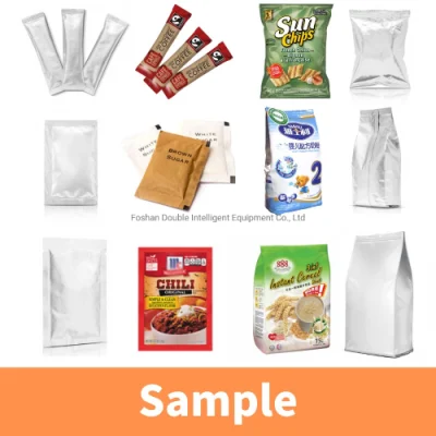 Small Jelly Beans Gummy Bear Ice Candy Pouch Filling Packing Machine