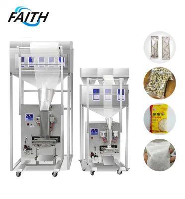 Faith Customic Automatic Multi Head Tea Bag Packing Machine for Tea Granule Salt / Rice / Bean / Seeds with CE