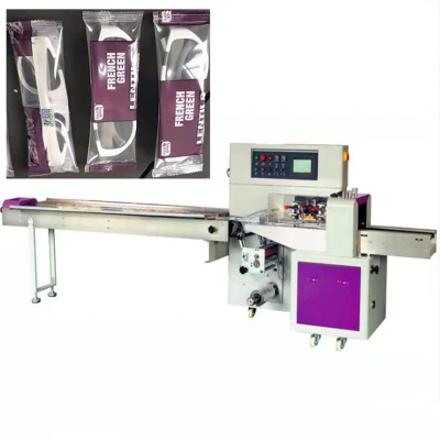High Speed Small Flow Horizontal Automatic Gummy Nougat Bar Sweet Toffee Jelly Hard Caramel Candy Pillow Packing Machine