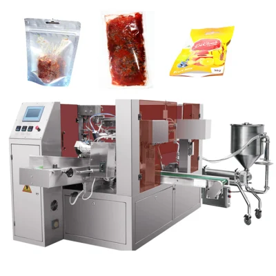  Multi-Function Stand up Pouch Ketchup Packing Machine