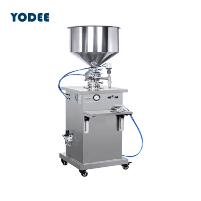  Semi Automatic Syrup Honey Sauce Mayonnaise Bottle / Pouch Filling Machine