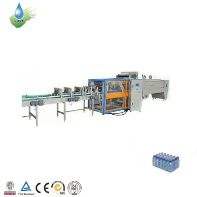 Full Automatic PE Film Fresh Vegetable Tray Wrap Packing Food Over Wrapping Machinery