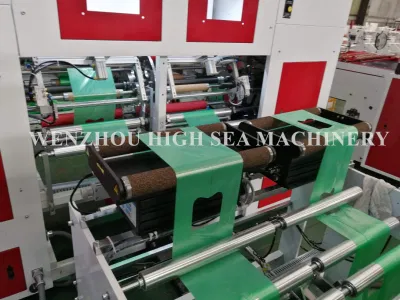 Plastic Disposable Environmental T-Shirt Bag Free Safety Storage Wrapping Bags Food Grocery Fruits Vegetables Bread Trash Bag on a Roll Making Machine