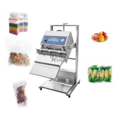 Vacuum Packaging Machine Meat Rich Electric Plastic Bag Food Sealer Pneumatic Dry Wet Pumping Packaging Machine