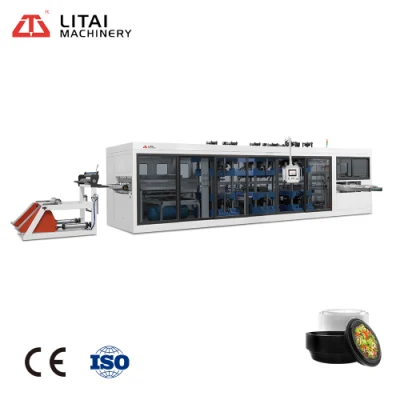 Fully Automatic PP PS Pet Plastic Food Container Cookie Egg Trays Fruit Container Production of Making Thermoforming Machinery
