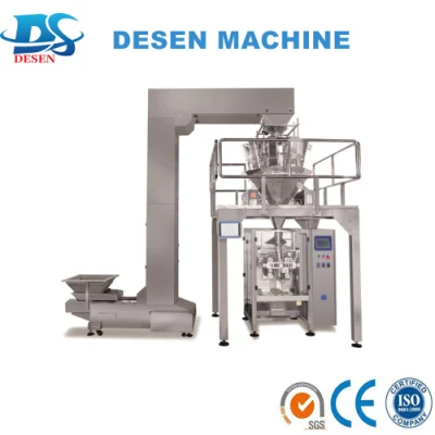  Frozen Chicken Wings/Chicken Legs Food Pouch Packaging Packing Machine with Automatic Date Printing Labeling