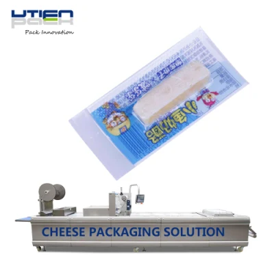 Wide Application Solid Liquid Cream Cheese Thermoform Packaging Machine