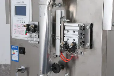 Fully Automatic Mini Pouch Chilli Jam Peanut Butter Honey Sachet Packaging Machine Weighing Filling Nuts Sealing Machine