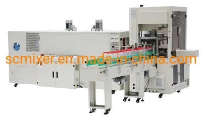 Automatic Fruits Vegetables Packing Heat Film Heat Shrink Wrap Packing Machine