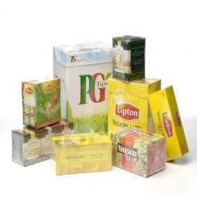 Automatic Soap Biscuit Cosmetic Box Cigarette Perfume Playing Card Food BOPP Film Cellophane Wrapping Machine