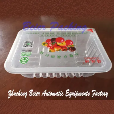 Film Stretching Vacuum and Nitrogen Filling Thermoforming Packing Machine for Food/Meat/Vegetable
