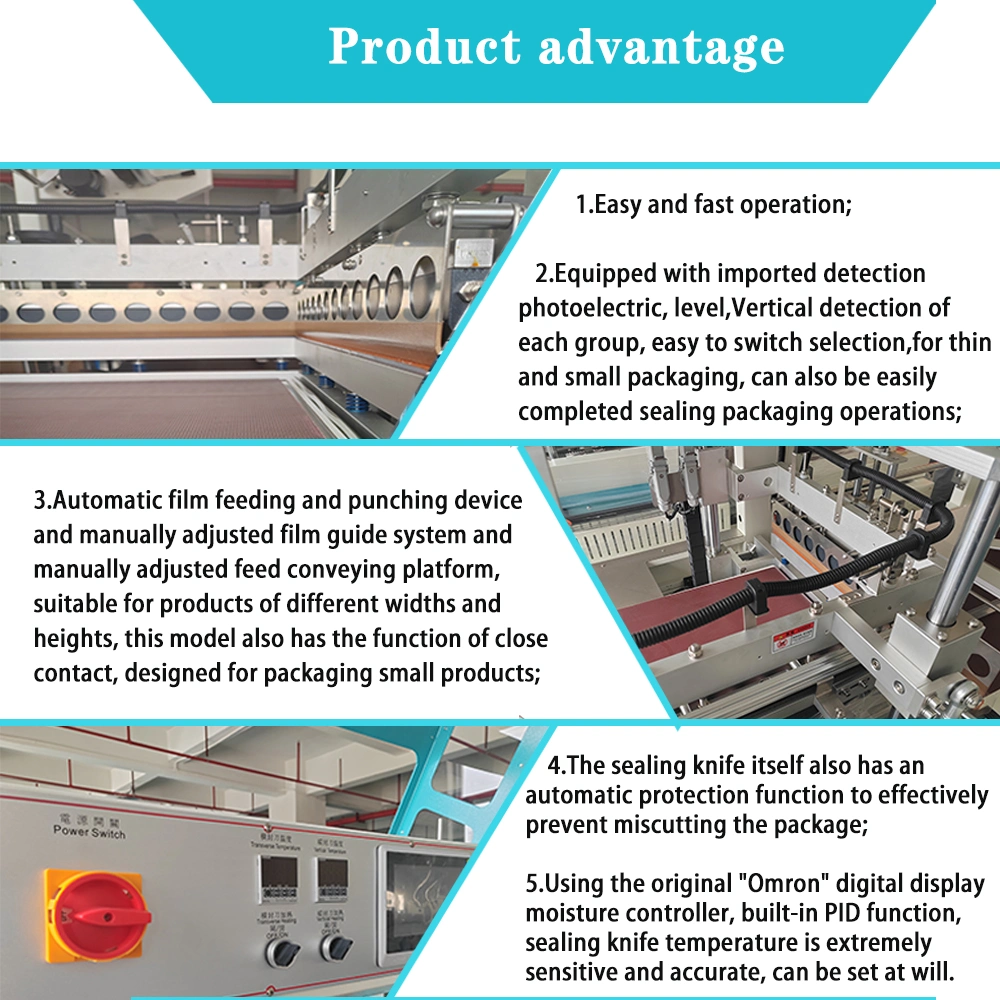 Dongguan Tengyi Food Health Products Pharmaceutical Heat Shrink Packaging Machine Coated Heat Shrink Packaging Machine
