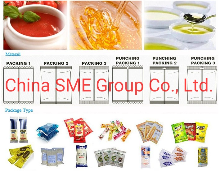 Jam Salad Honey Ketchup Pouch Filling Machine Tomato Paste Sauce Sachet Packing Machine