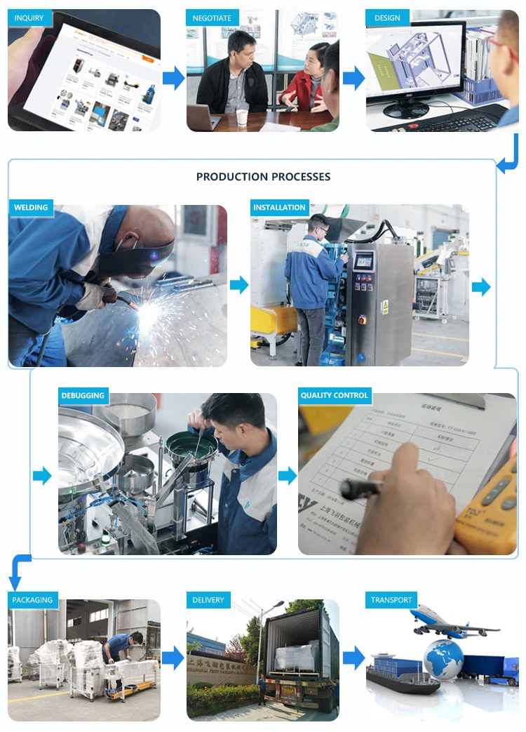 Counting by Fiber Combination Packing Machine for Gummy Candy Toffee Ball Fudge Packing and Sealing Machine