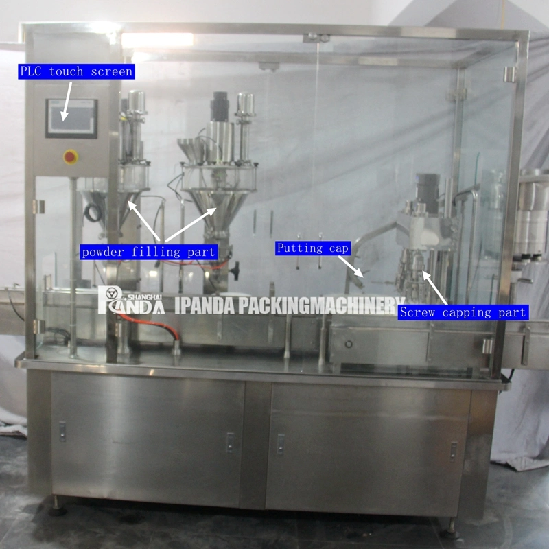 Curry/Detergent/Washing Powder Bottle/Jar/Can/Tin Filling Packing Packaging Machine