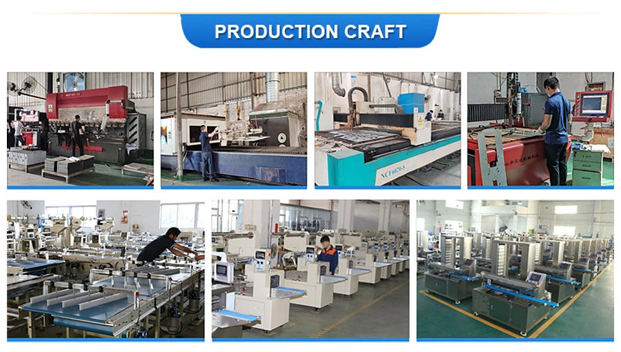 Pillow Automatic Horizontal Chocolate Bar Cake Wafer Biscuit Cookiesoap Shrink Cartoning Flow Packaging Line Food Packer Flow Pack Wrap Packing Wrapping Machine