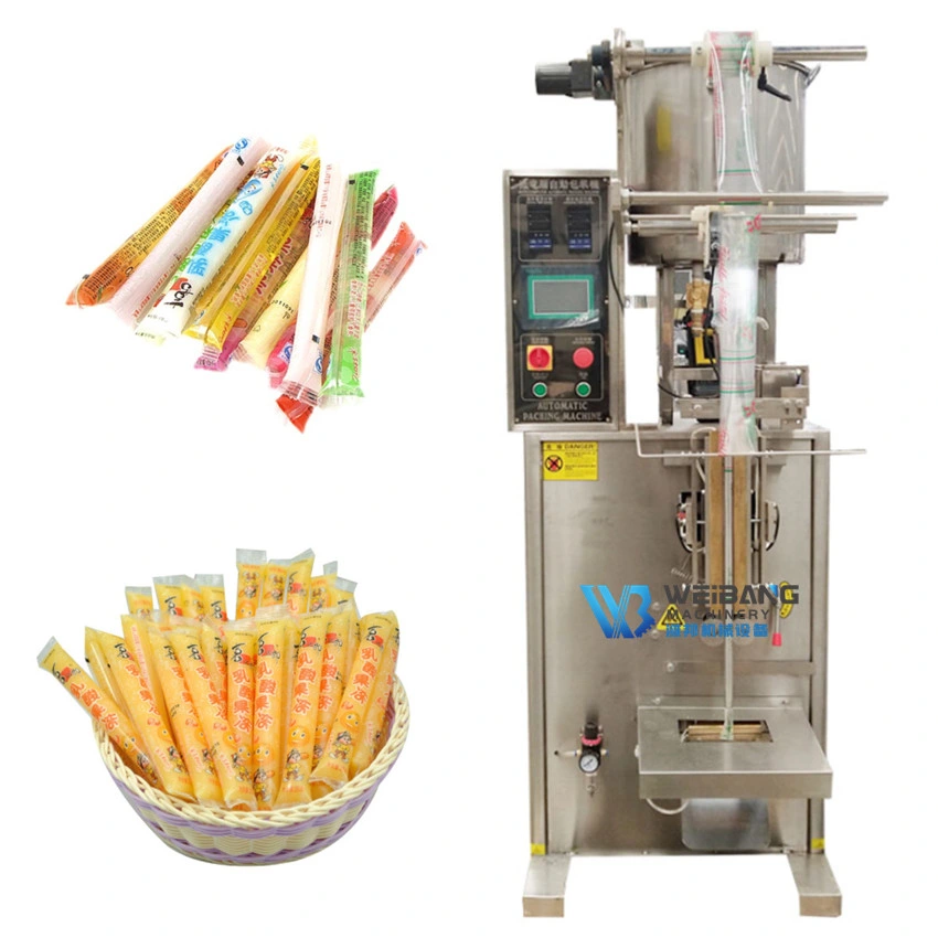 Wb-330y Low Price Automatic Ice Sucker Popsicle Filling Packaging Machine Ice Pop Ice Candy Packing Machine