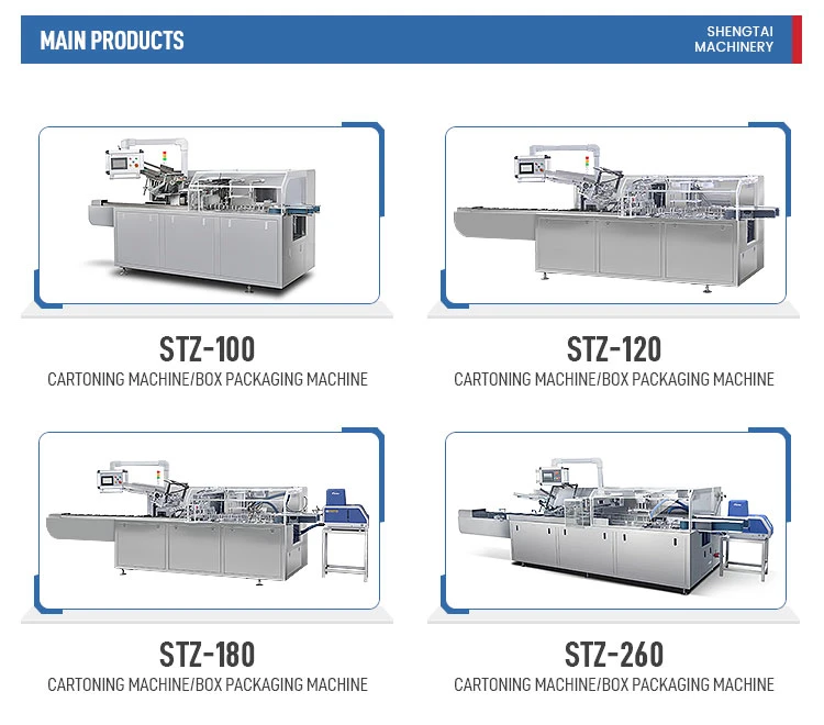 Automatic Food Packing Machine Product Cartoning Machine