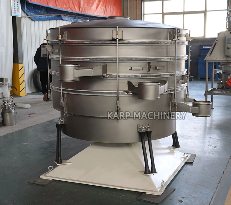 Multi Layers Ground Beef Filter Sieve Tumbler Screen High Precision Classification Machine