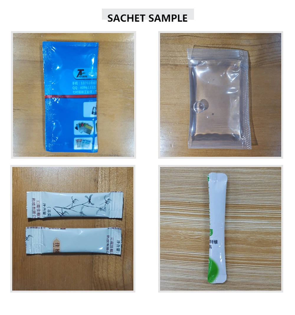 5g Wasabi Salad Paste Sauce Sachet Automatic Weighing Form Fill Seal Wrapping Flow Packaging Packing Filling Sealing Machine