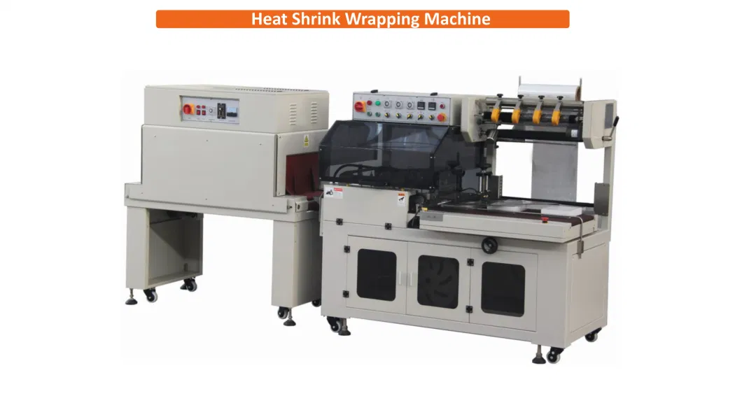 Food Industry Instant Noodle Pizza Coffee Tea Chocolate Carton Box POF Film Heat Shrink Wrapping Packaging Machine