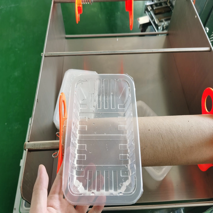 Lunch Box Food Tray Sealing Packing Machine, Tray Sealer Machine