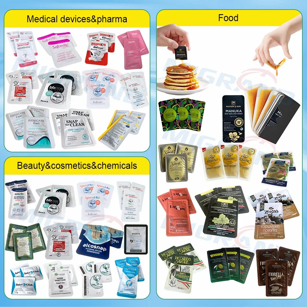 Fully Automatic Card Type Folding Sachet Thermoform Fill Seal Pack Machine