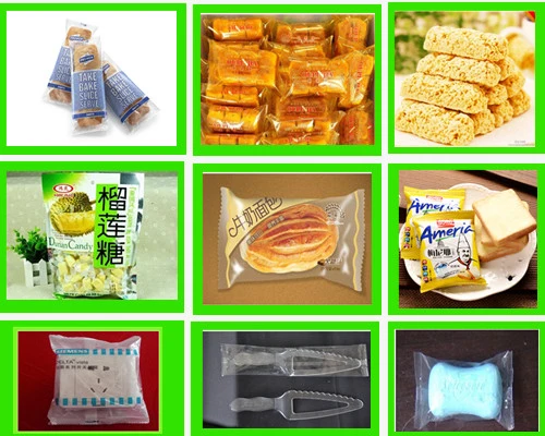 Automatic Packaging Machine for Food/Cake/Bread/Biscuit/Cookies/Snacks/Small Products