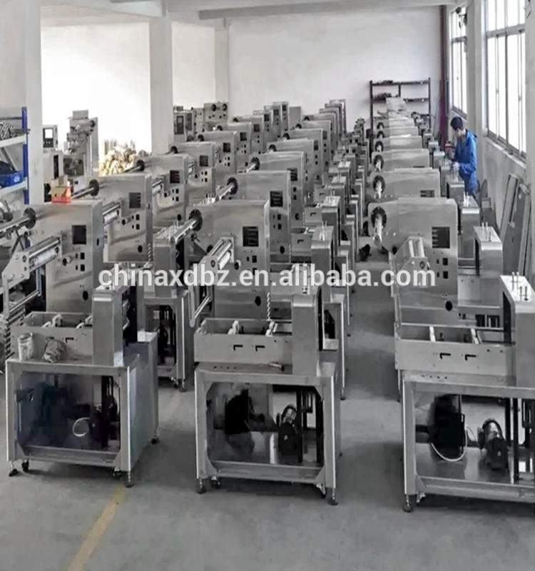 High Speed Automatic Bread Flow Wrapping Packing Machine