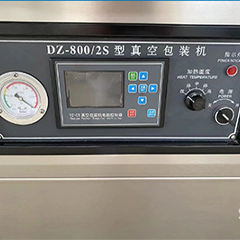 Heavy Double-Chamber Vacuum Packaging Machine Equipment Is Used to Seal Food in a Vacuum State Suitable for Liquid\Solid\Powder