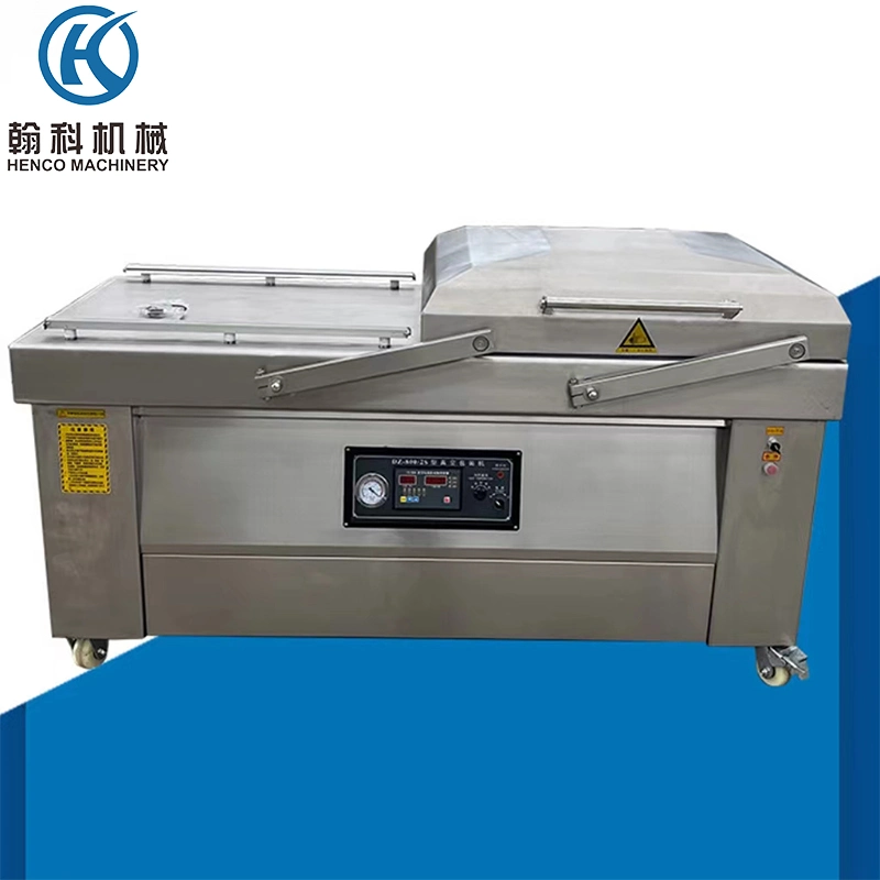 Heavy Double-Chamber Vacuum Packaging Machine Equipment Is Used to Seal Food in a Vacuum State Suitable for Liquid\Solid\Powder