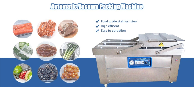 High Speed Food Meat Dry Fish Garlic Nuts Vacuum Packing Machine for Restaurant Use