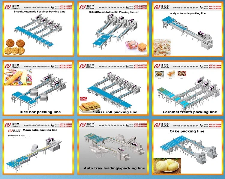 Cake Food Cookie Candle Book Ice Cream Screw Bread Cake Candy Gloves Soap Horizontal Packing Wrapping Flow Pack Machine