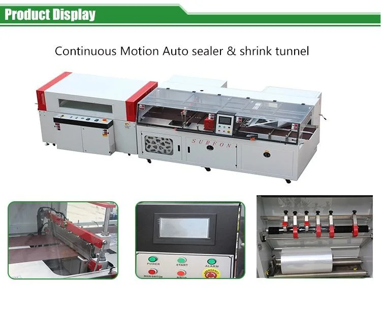 Shanghai High Speed Lunch Box Sealing Shrink Wrap Machine