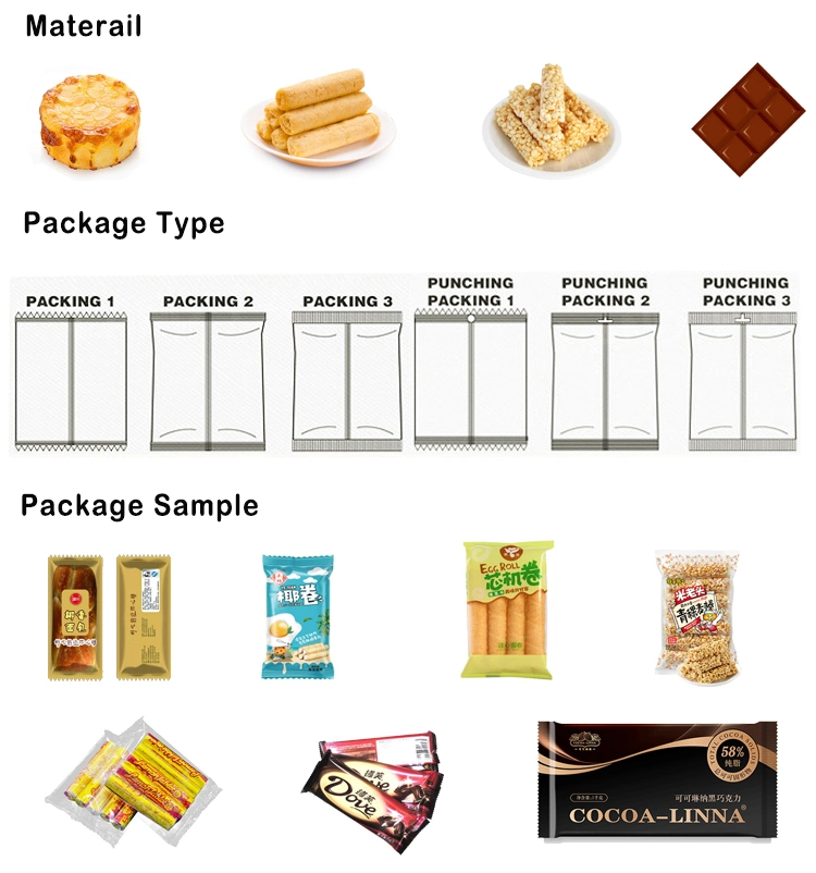 Tiramisu Cup Cake Packing Machine Peanut Butter Wrapping Sealing Machine