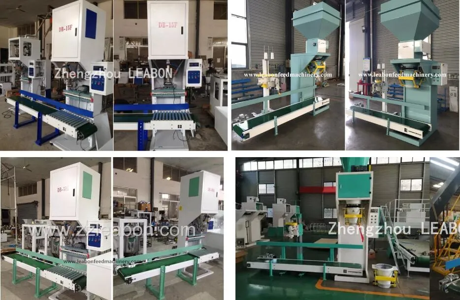 5-50 Kg Vertical Automatic Corn Bag Packing Weighing Machine Filling Packer Pellet Rice Package Machine