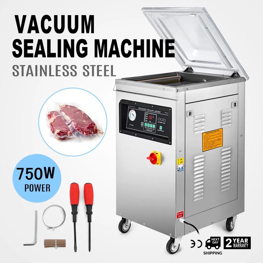Vegetable Bread Fish and Seafood Single Chamber Vacuum Packing Machine