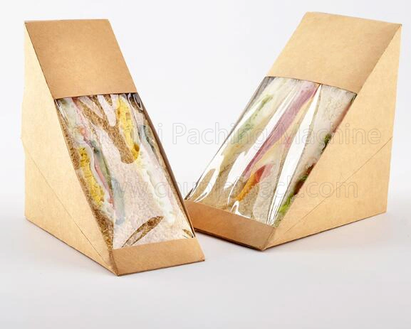 Desktop Manual Food Triangle Sandwich Tray/Box Heat Sealing Machine