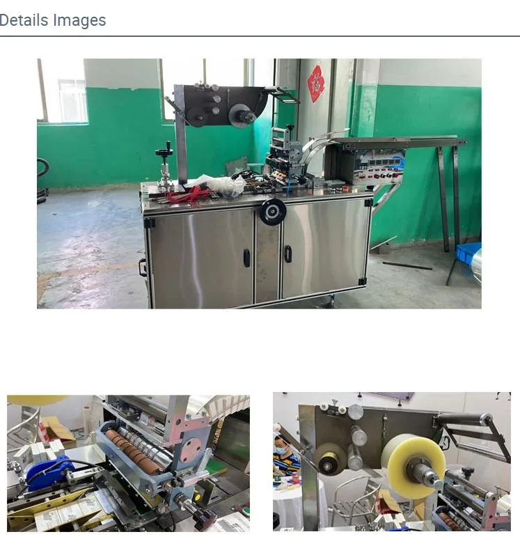 Automatic Packaging /Packing /Wrapping /Overwrap Cellophane Machine for Food Tea Pack Bread Box