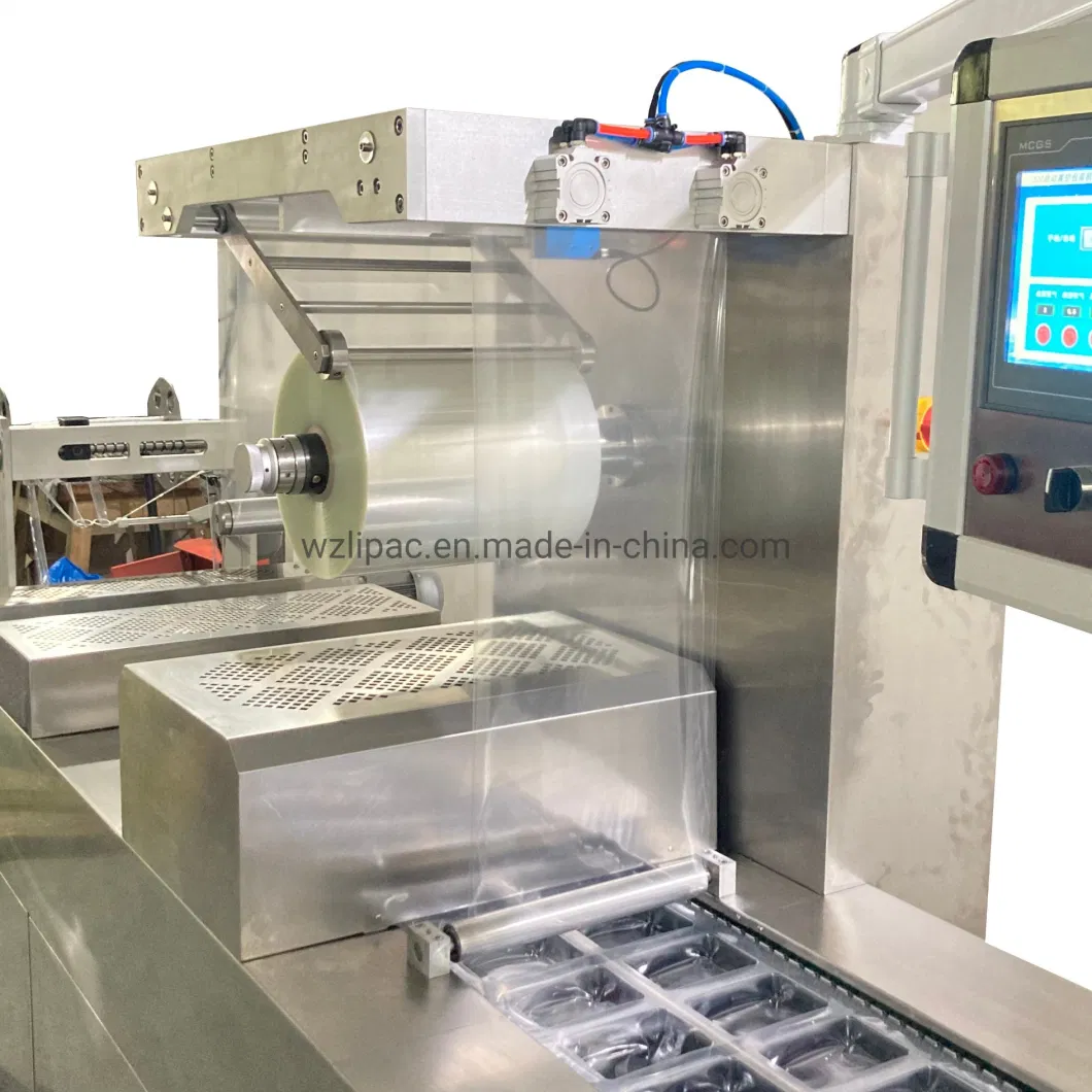 Lp-320 Full Automatic Blister Vacuum Forming Thermoforming Vacuum Packing Shrink Wrapping Machine for Food Sausage Egg and Spaghetti