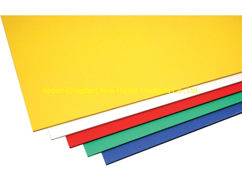 China Manufacture Hgigh Impact Strength PVC Rigid Sheet Door Panels