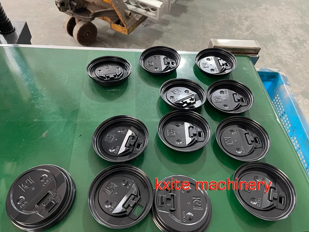 Plastic Automatic Four Station Bowl, Lid, Trays, Plate, Container Boxes Vacuum Packaging Thermoforming Machine