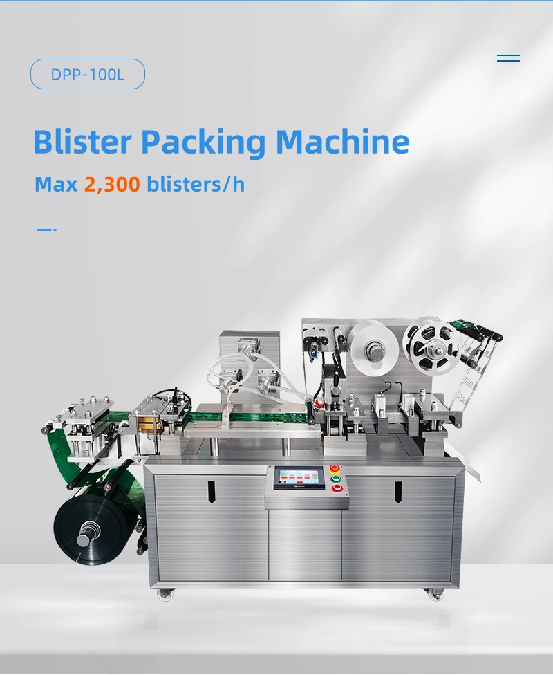 Dpp Automatic Liquid Blister Packing Machine for Packaging Astringent Lotion Soybean Paste Salad Dressing Marmalade Concealer