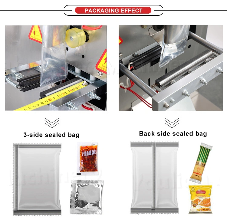 100/500ml Automatic Honey/Ketchup/Sauce/Oil/Liquid/Lotion/Shampoo/Jelly/Liquid Soap/Juice/Tomato Paste Sachet Pouch Packaging Packing Filling Sealing Machine